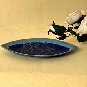 Teal Boat Platter